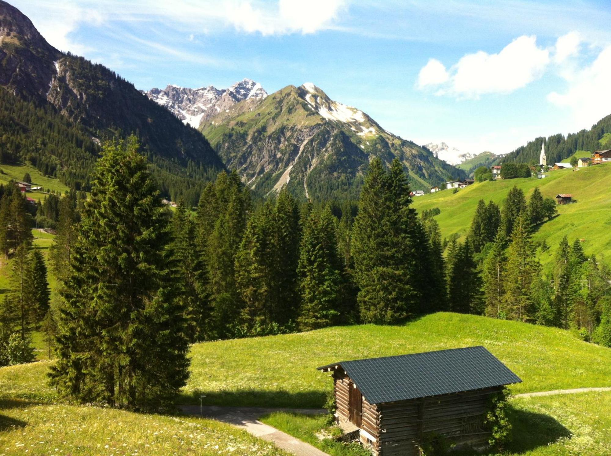 Gaestehaus Wildbach Mittelberg Eksteriør billede